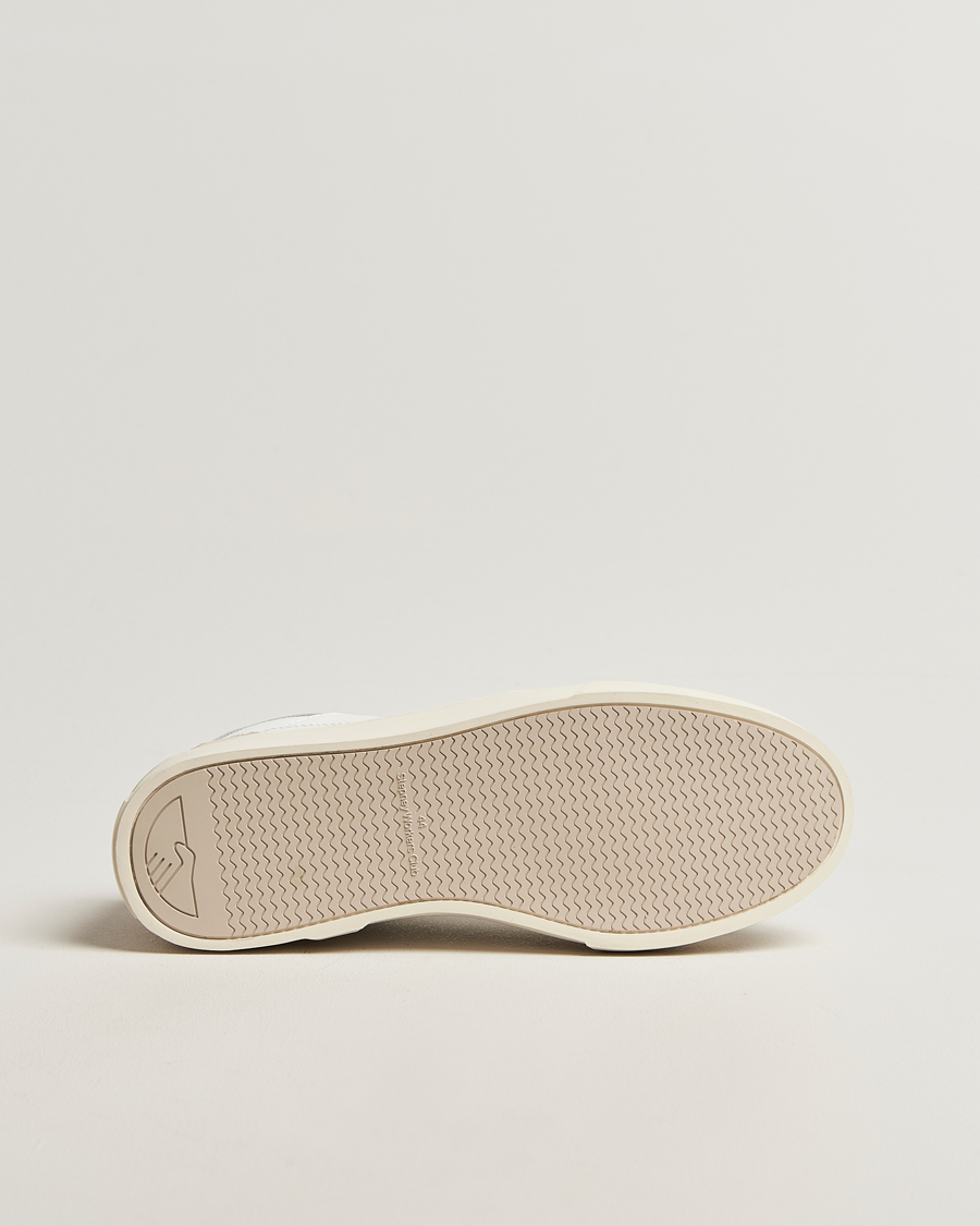 Heren | Sneakers | Stepney Workers Club | Pearl Leather/Suede Mix Sneaker Spring White