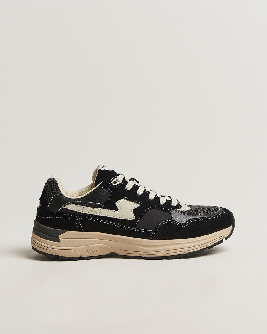 Heren | Sneakers | Stepney Workers Club | Amiel S-Strike Suede Mix Sneaker Black II