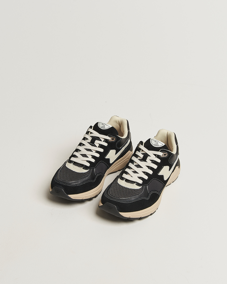 Heren | Sneakers | Stepney Workers Club | Amiel S-Strike Suede Mix Sneaker Black II