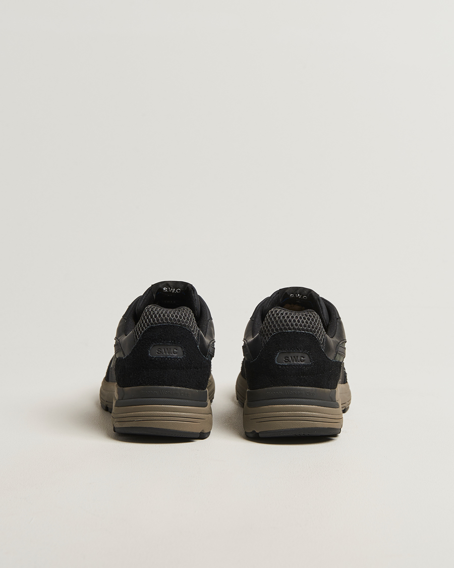 Heren | Sneakers | Stepney Workers Club | Amiel S-Strike Suede Sneaker Black