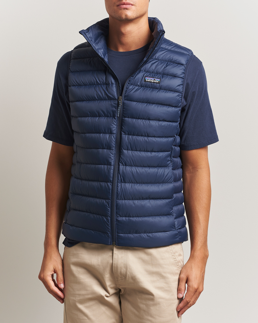 Heren | Gilets | Patagonia | Down Sweater Vest New Navy