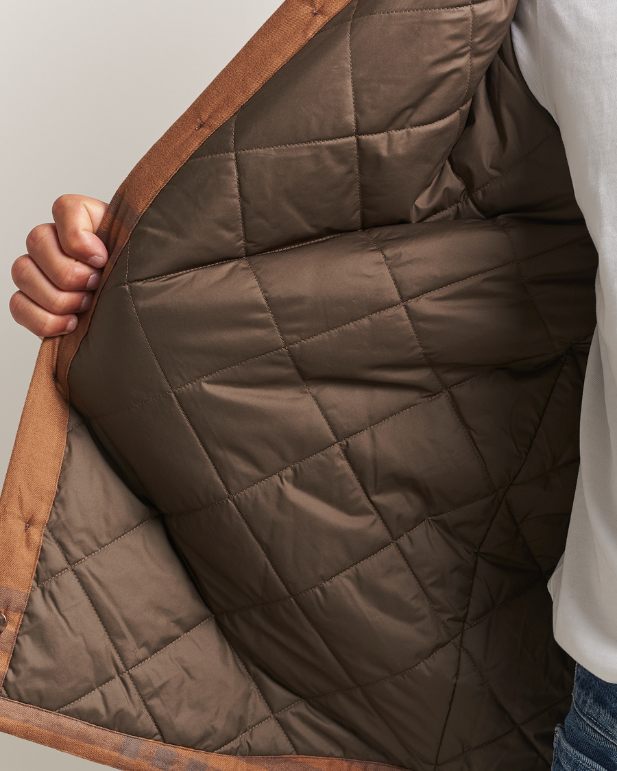 Heren | Overhemden | Patagonia | Lightweigt Insulated Fjord Flannel Shirt Deer Brown