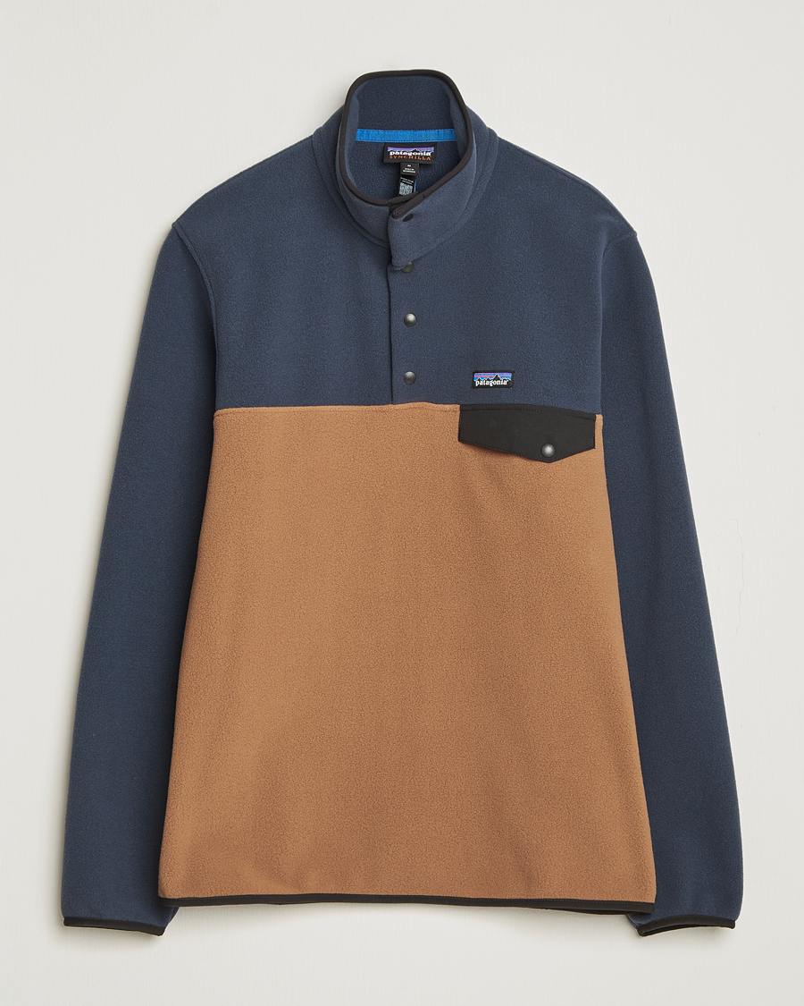Heren | Truien | Patagonia | Synch Snap T Half Zip Fleece Deer Brown