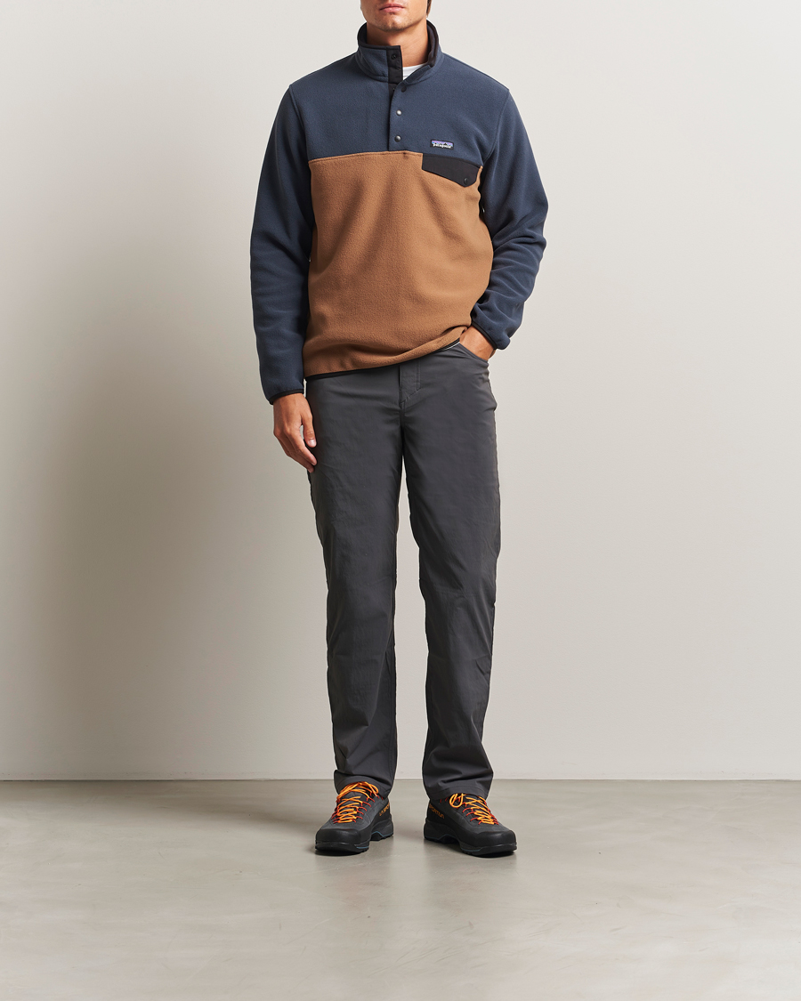 Heren | Truien | Patagonia | Synch Snap T Half Zip Fleece Deer Brown