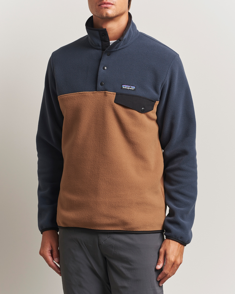 Heren | Truien | Patagonia | Synch Snap T Half Zip Fleece Deer Brown
