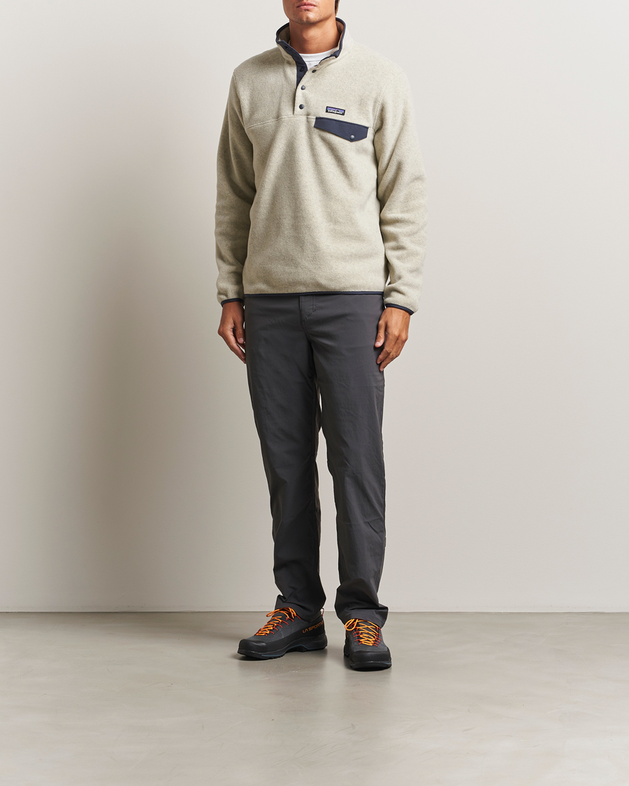 Heren | Truien | Patagonia | Synch Snap T Half Zip Fleece Oatmeal Heather