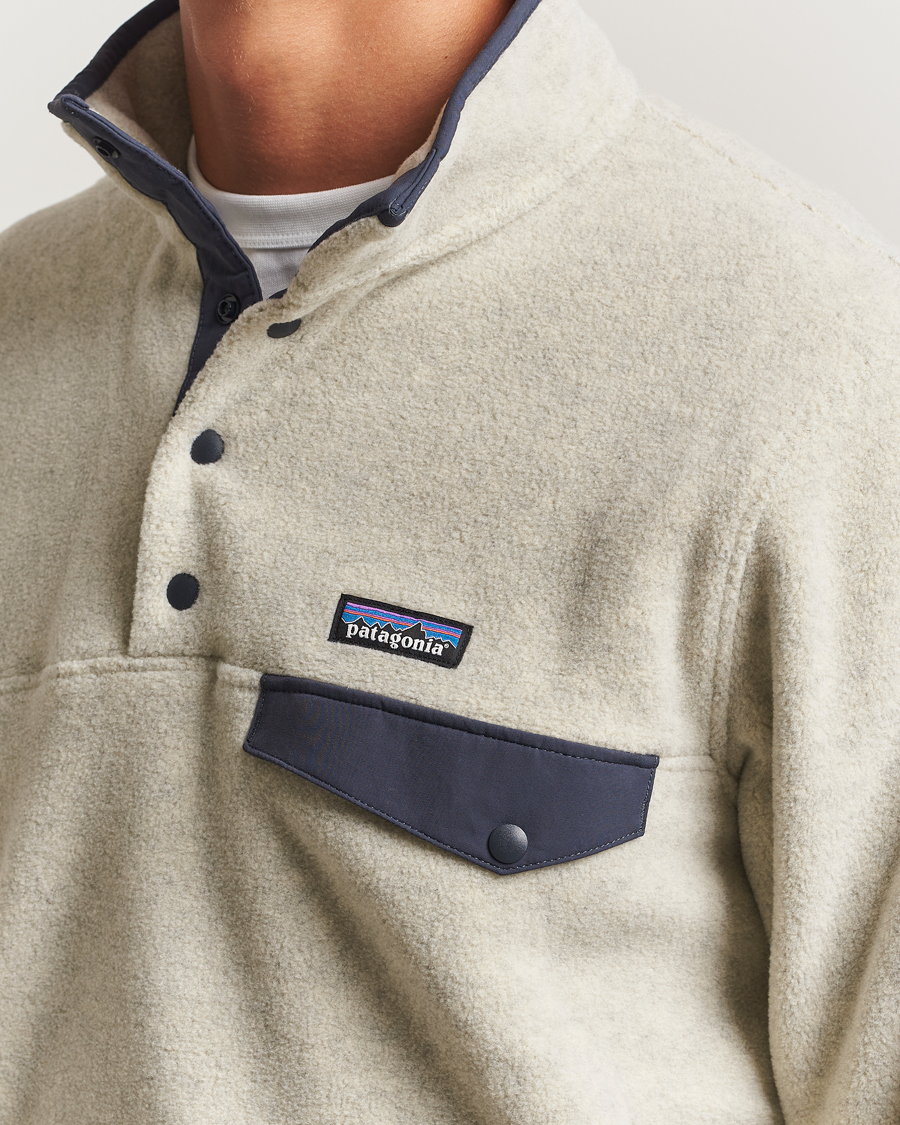 Heren | Truien | Patagonia | Synch Snap T Half Zip Fleece Oatmeal Heather