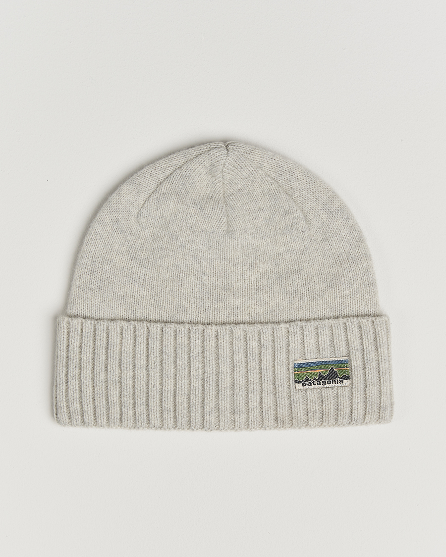 Heren | Mutsen | Patagonia | Brodeo Beanie Crisp Grey