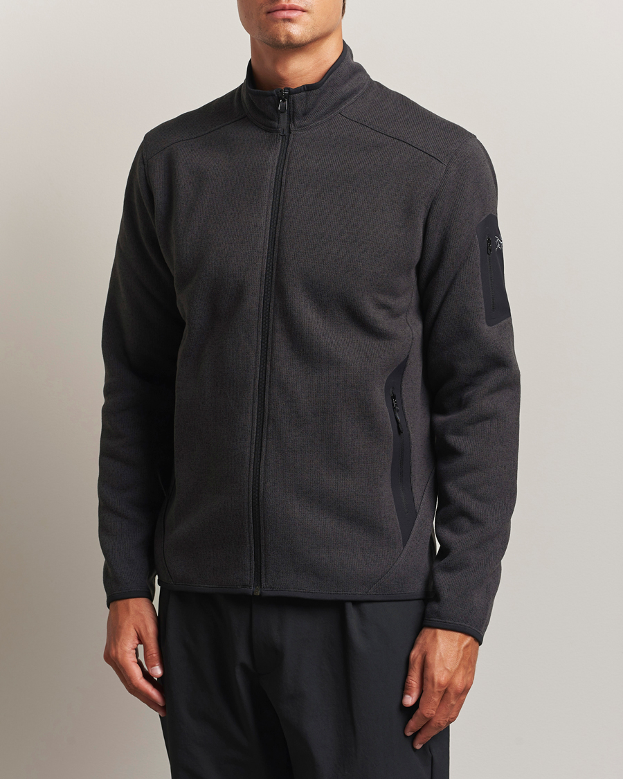 Heren | Truien | Arc'teryx | Covert Full-Zip Black Heather