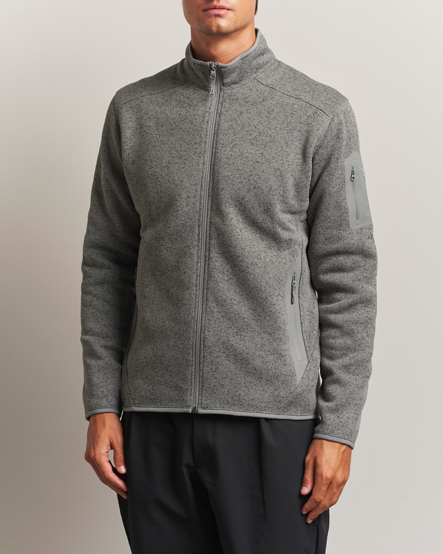 Heren | Truien | Arc'teryx | Covert Full-Zip Cloud Heather/Void