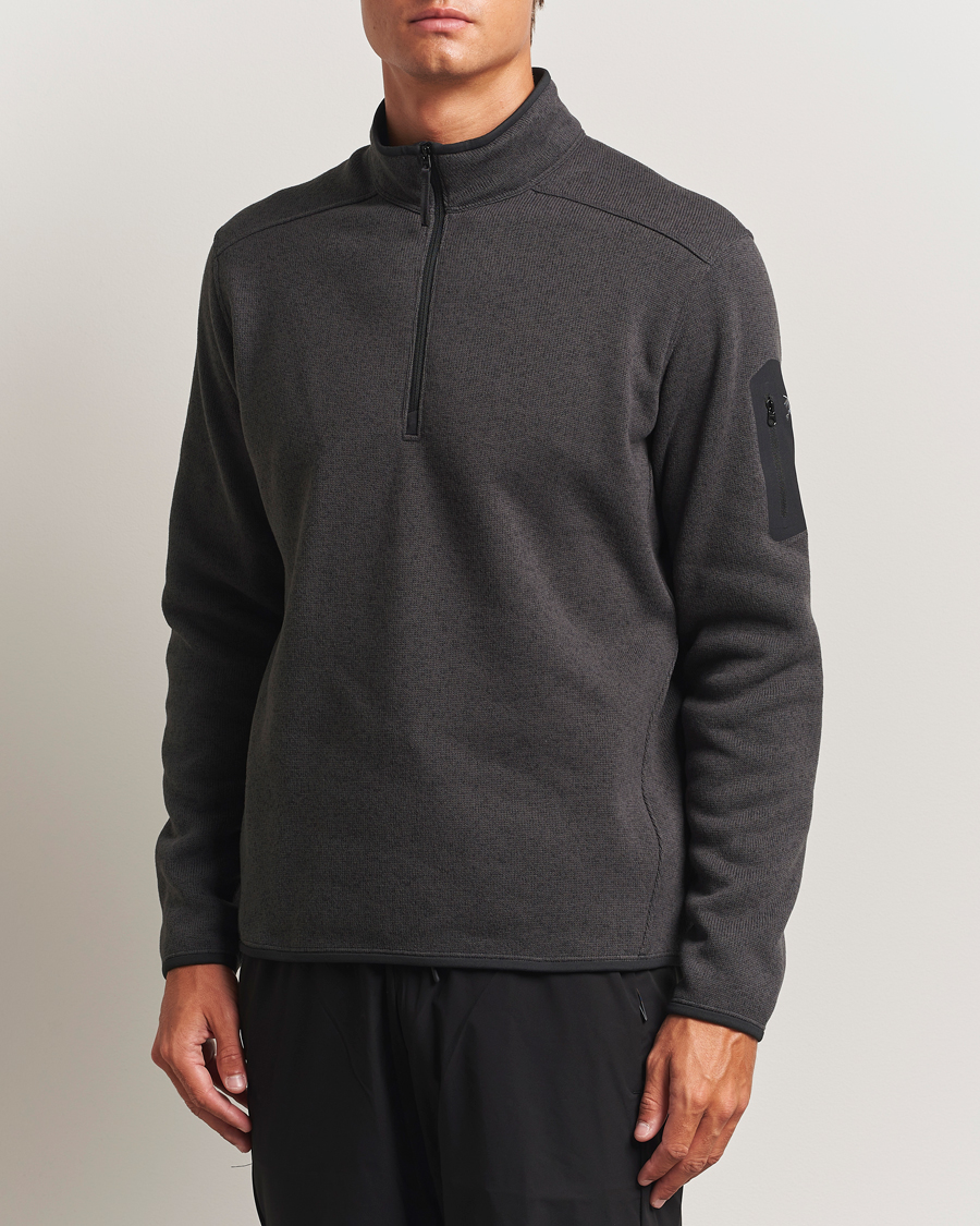 Heren | Truien | Arc'teryx | Covert Half-Zip Black Heather
