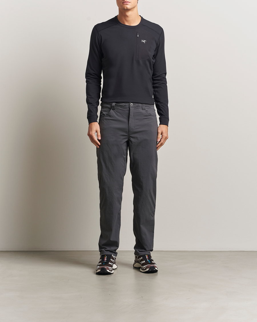 Heren | Truien | Arc'teryx | Rho Baselayer Crew Neck Black