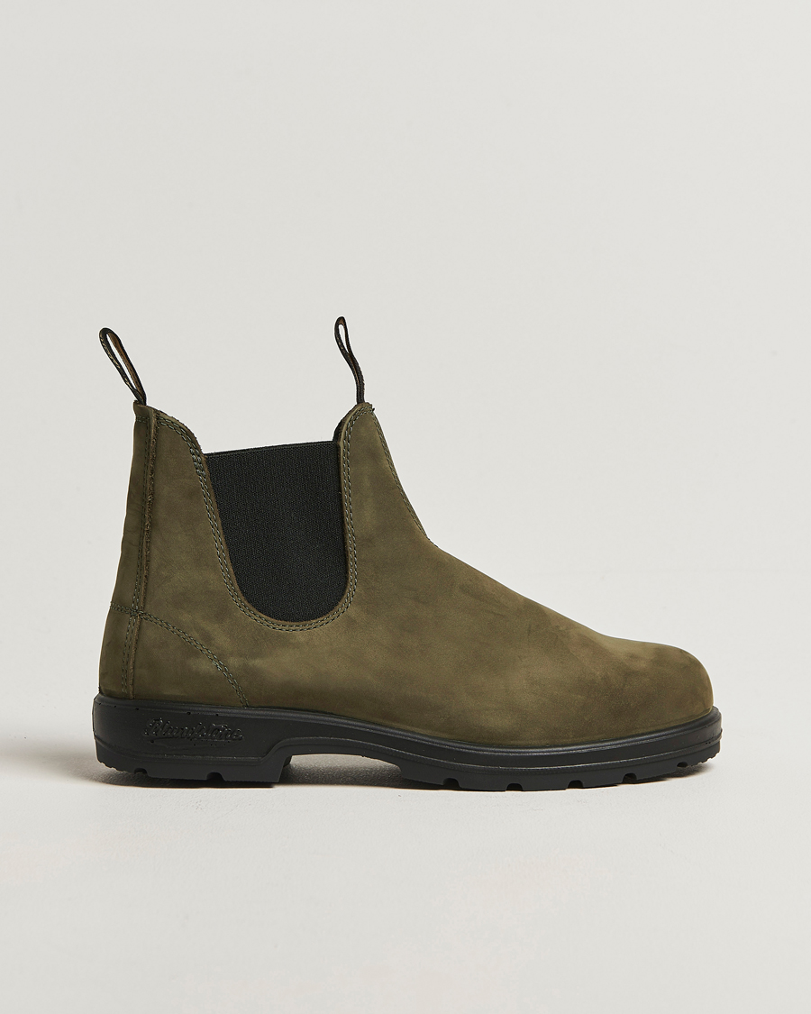 Heren | Laarzen | Blundstone | 2442 Classic Oiled Nubuck Chelsea Boot Forest