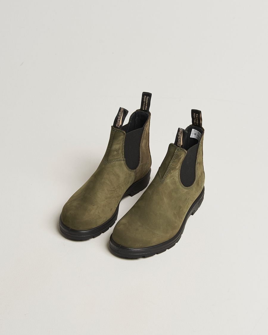 Heren | Laarzen | Blundstone | 2442 Classic Oiled Nubuck Chelsea Boot Forest