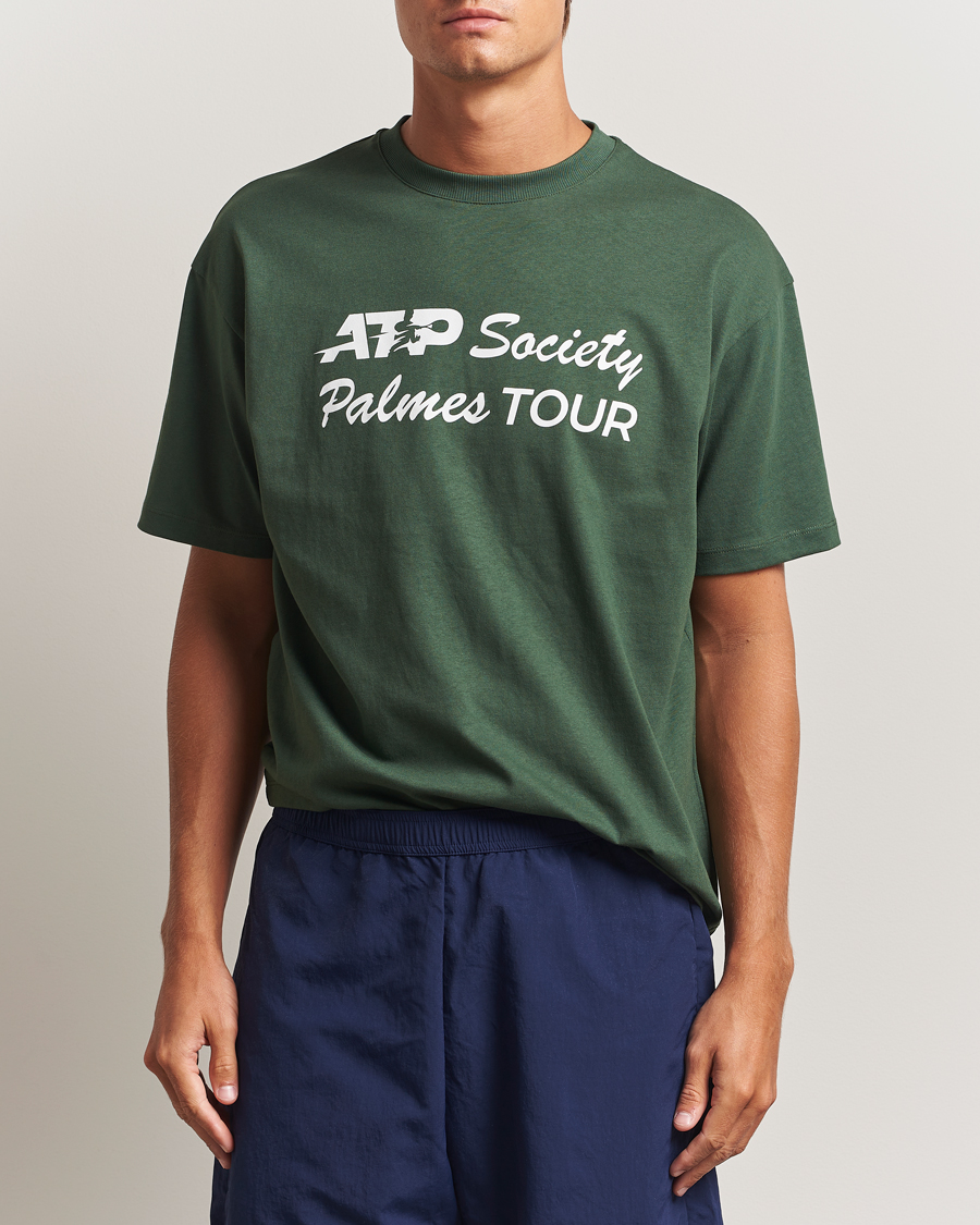 Heren | T-shirts | Palmes | ATP Tour T-Shirt Dark Green