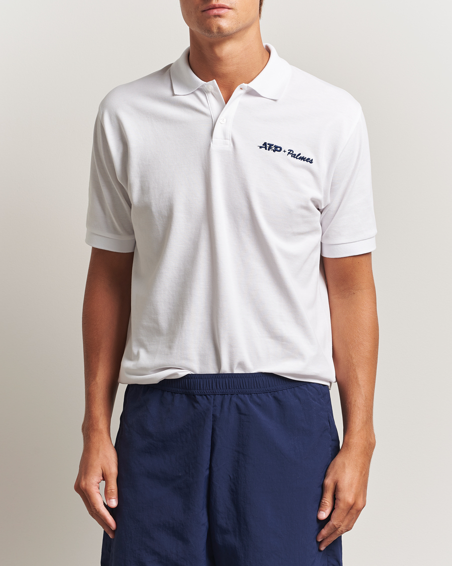Heren | Polo's | Palmes | ATP Tour Polo White