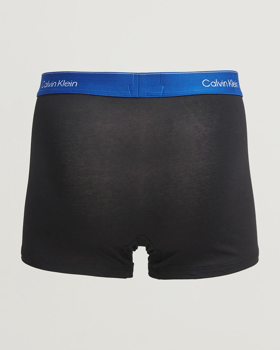 Heren | Ondergoed | Calvin Klein | 3-Pack Icon Cotton Stretch Relaxed Trunk Black