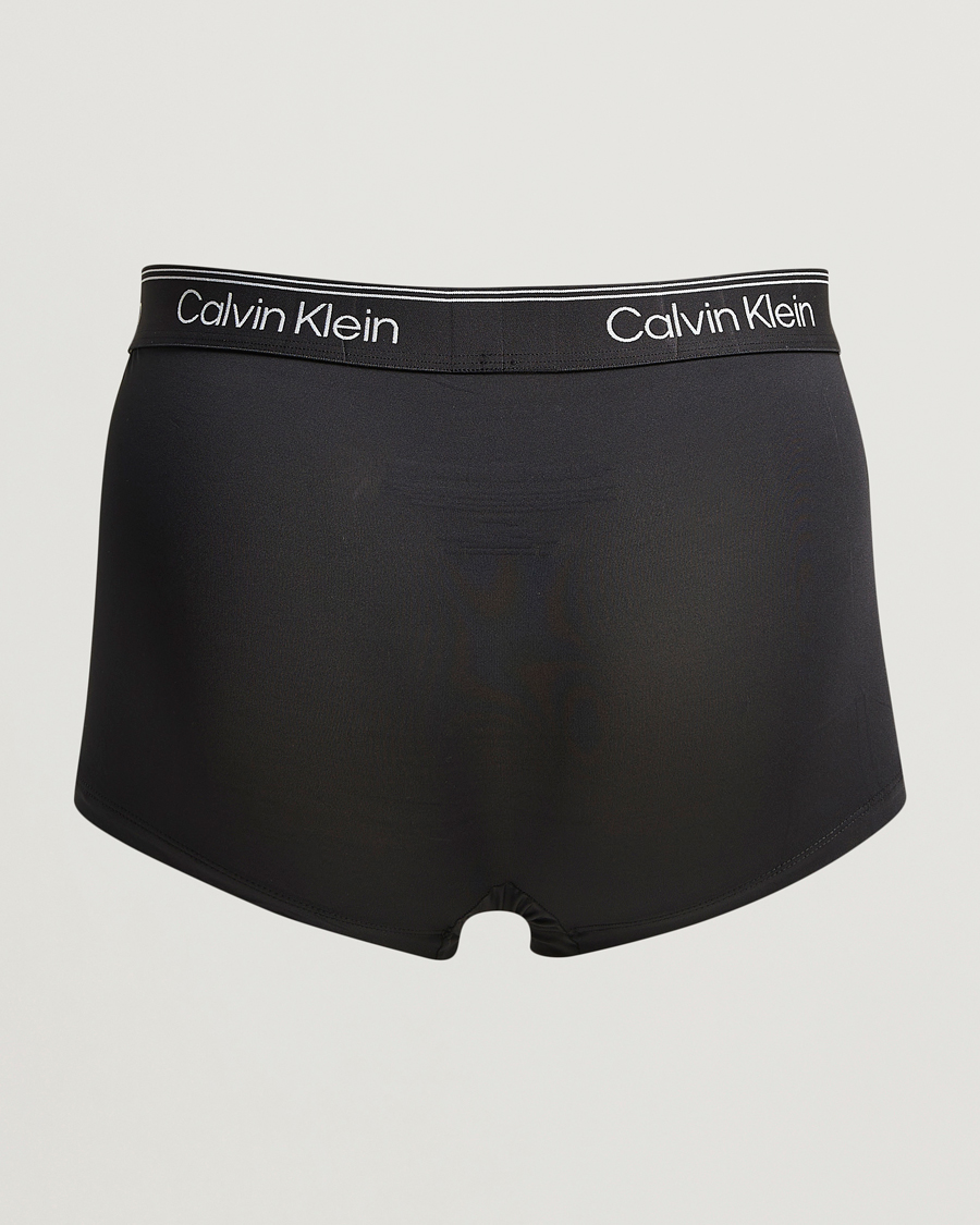 Heren | Ondergoed | Calvin Klein | 3-Pack Micro Stretch Trunk Black