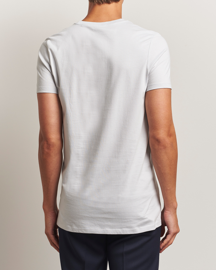 Heren | T-shirts | Calvin Klein | 3-Pack Cotton Crew Neck T-Shirt Blue/Grey/Green
