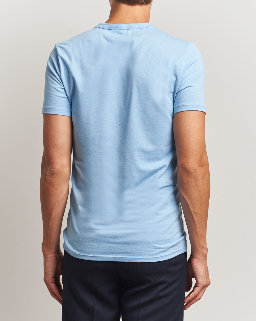 Heren | T-shirts | Calvin Klein | 3-Pack Cotton Stretch Crew Neck T-Shirt Black/Green/Blue