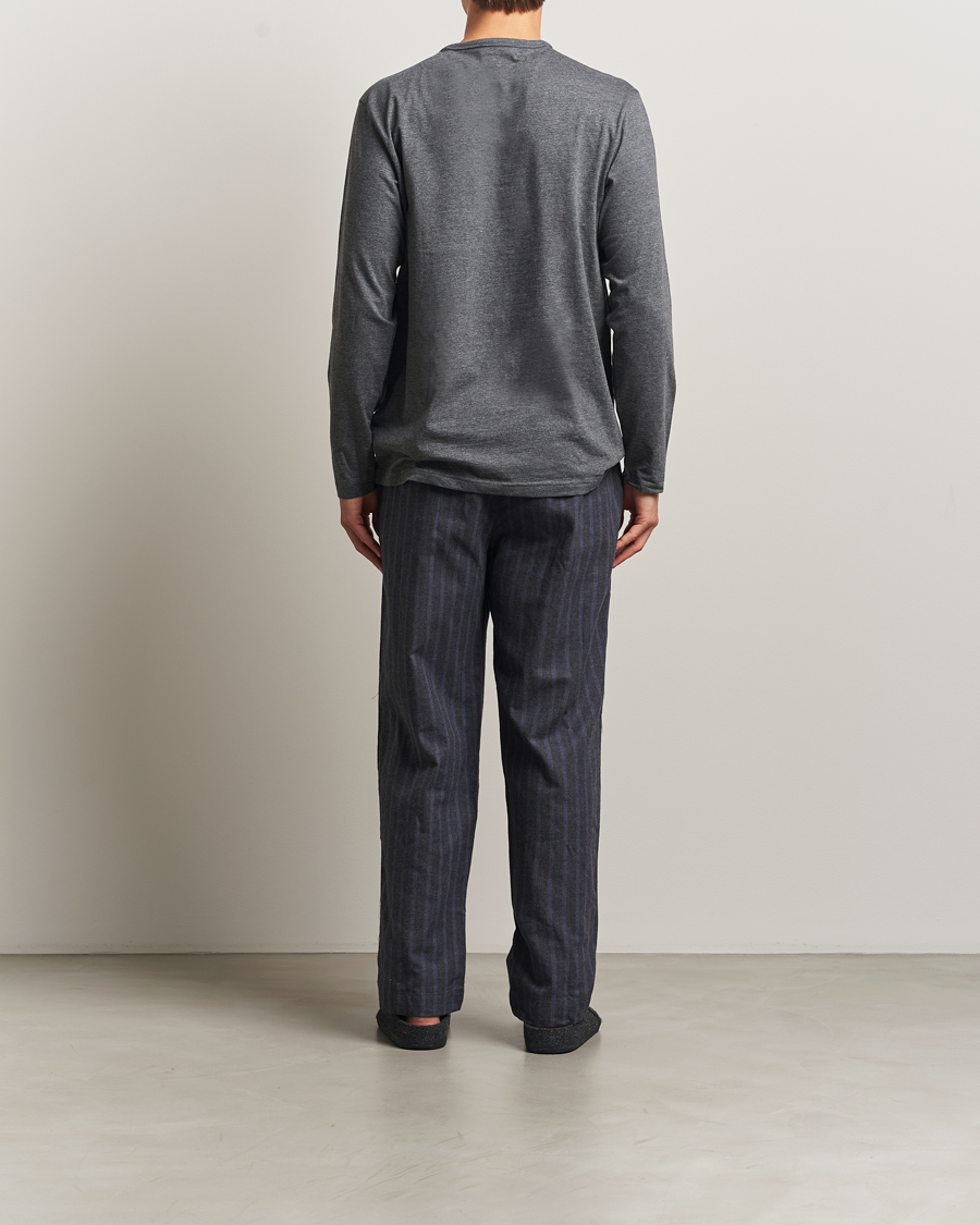 Heren | Pyjama's en gewaden | Calvin Klein | Flannel Pyjama Set Charcoal