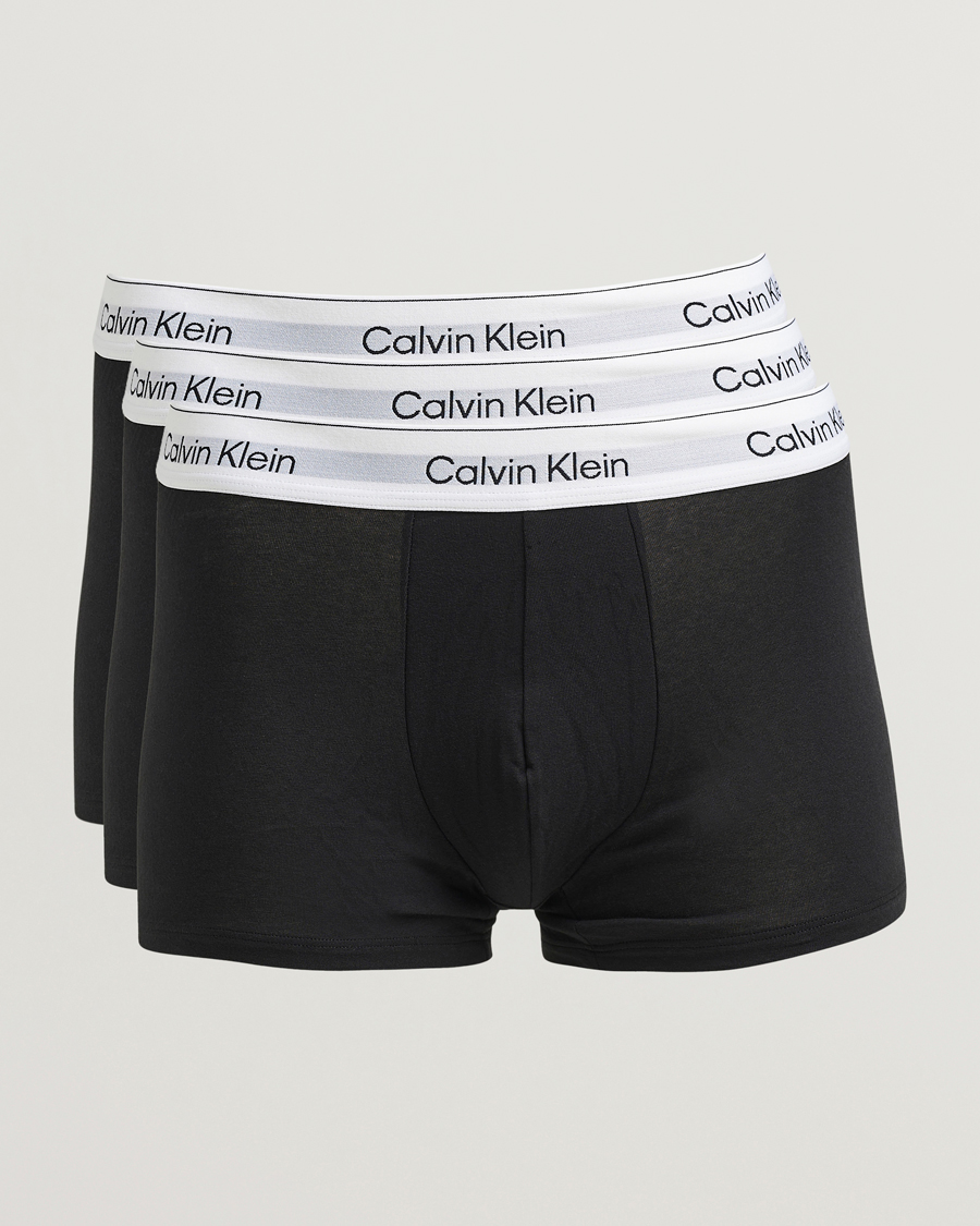 Heren | Ondergoed | Calvin Klein | 3-Pack Icon Cotton Stretch Black