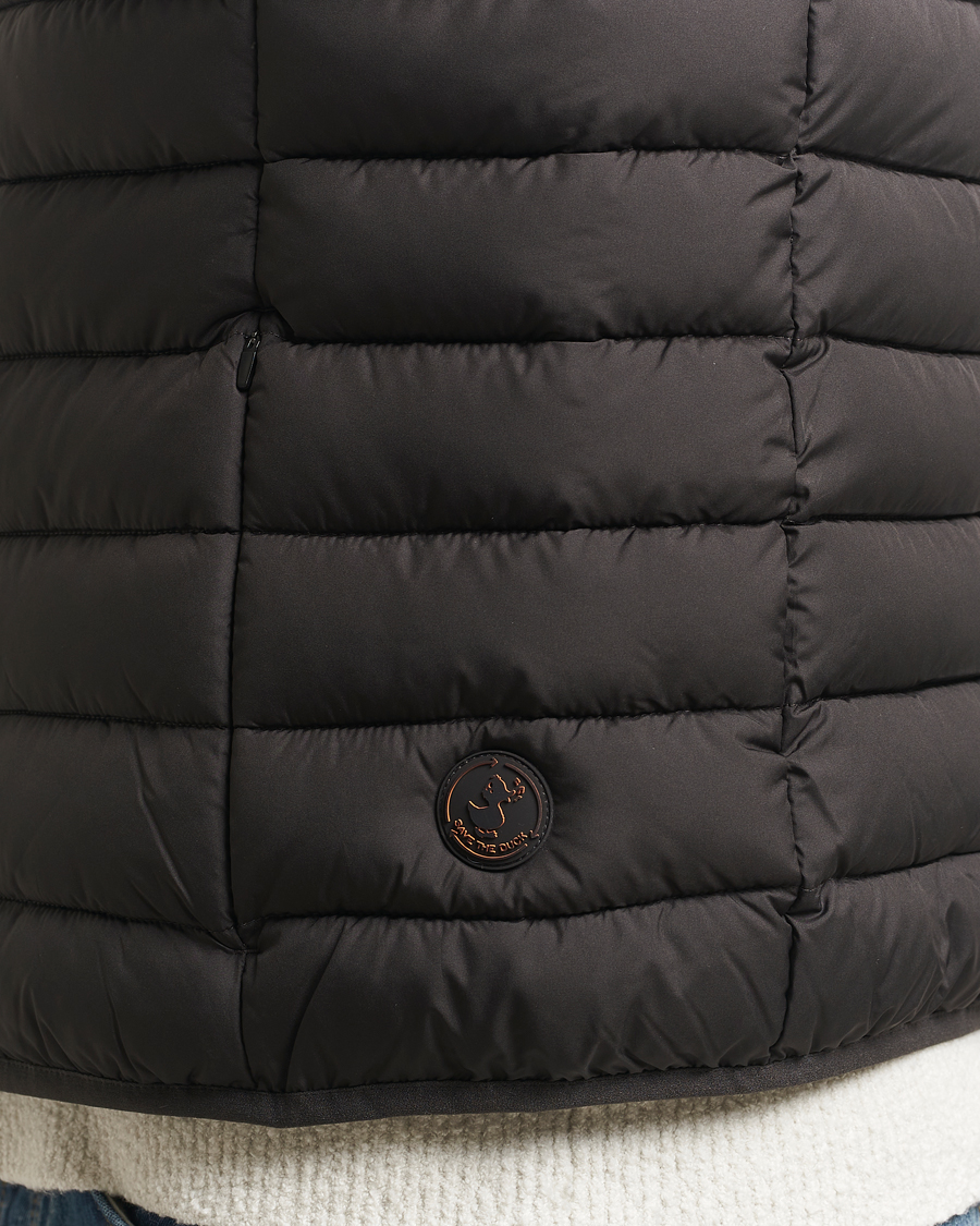 Heren | Gilets | Save The Duck | Rhus Matt Lightweight Vest Brown Black