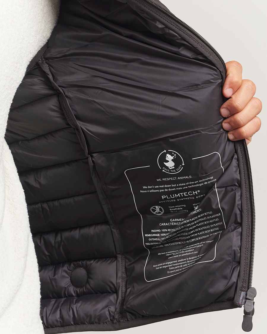 Heren | Gilets | Save The Duck | Rhus Matt Lightweight Vest Brown Black