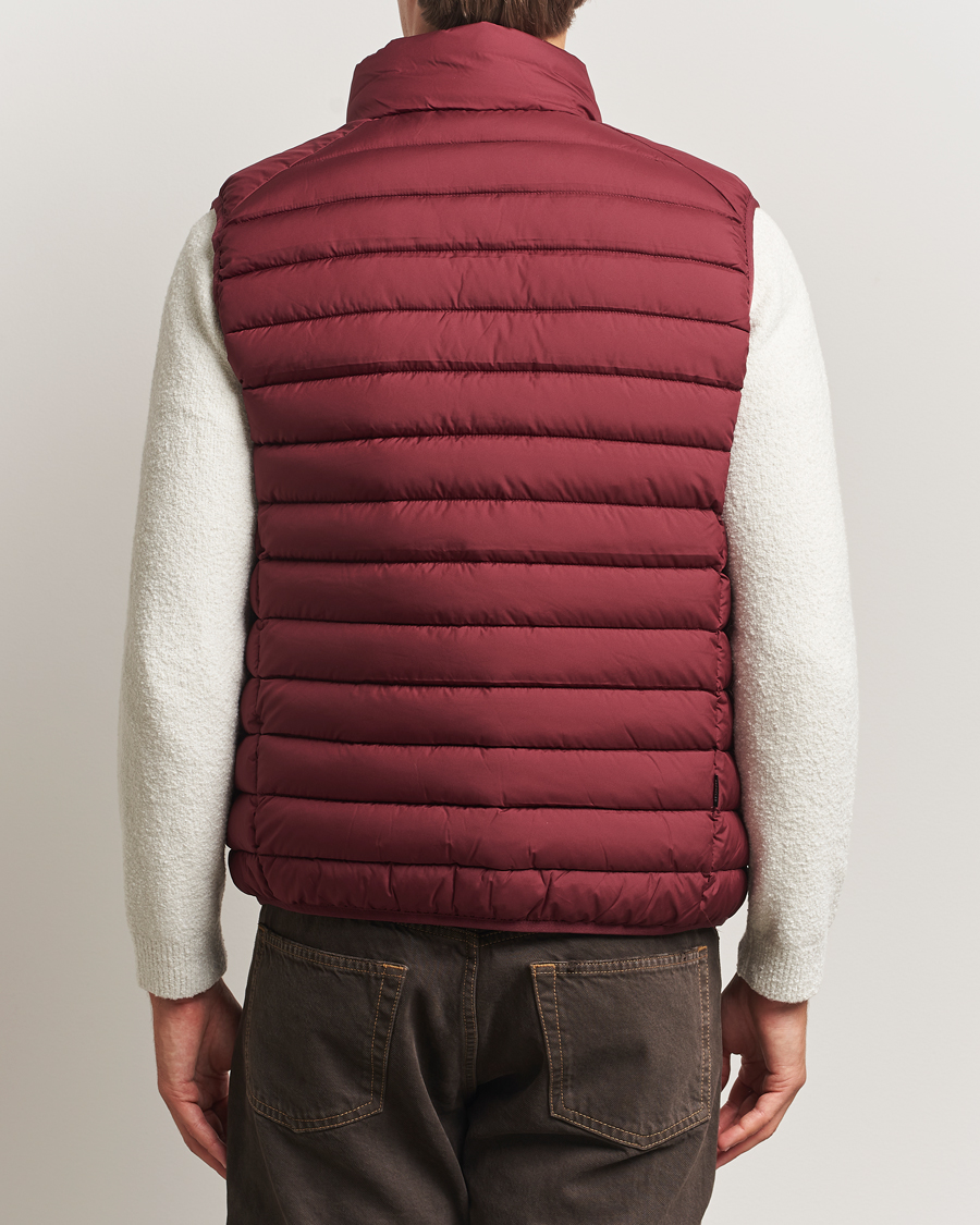 Heren | Gilets | Save The Duck | Rhus Matt Lightweight Vest Wine Red