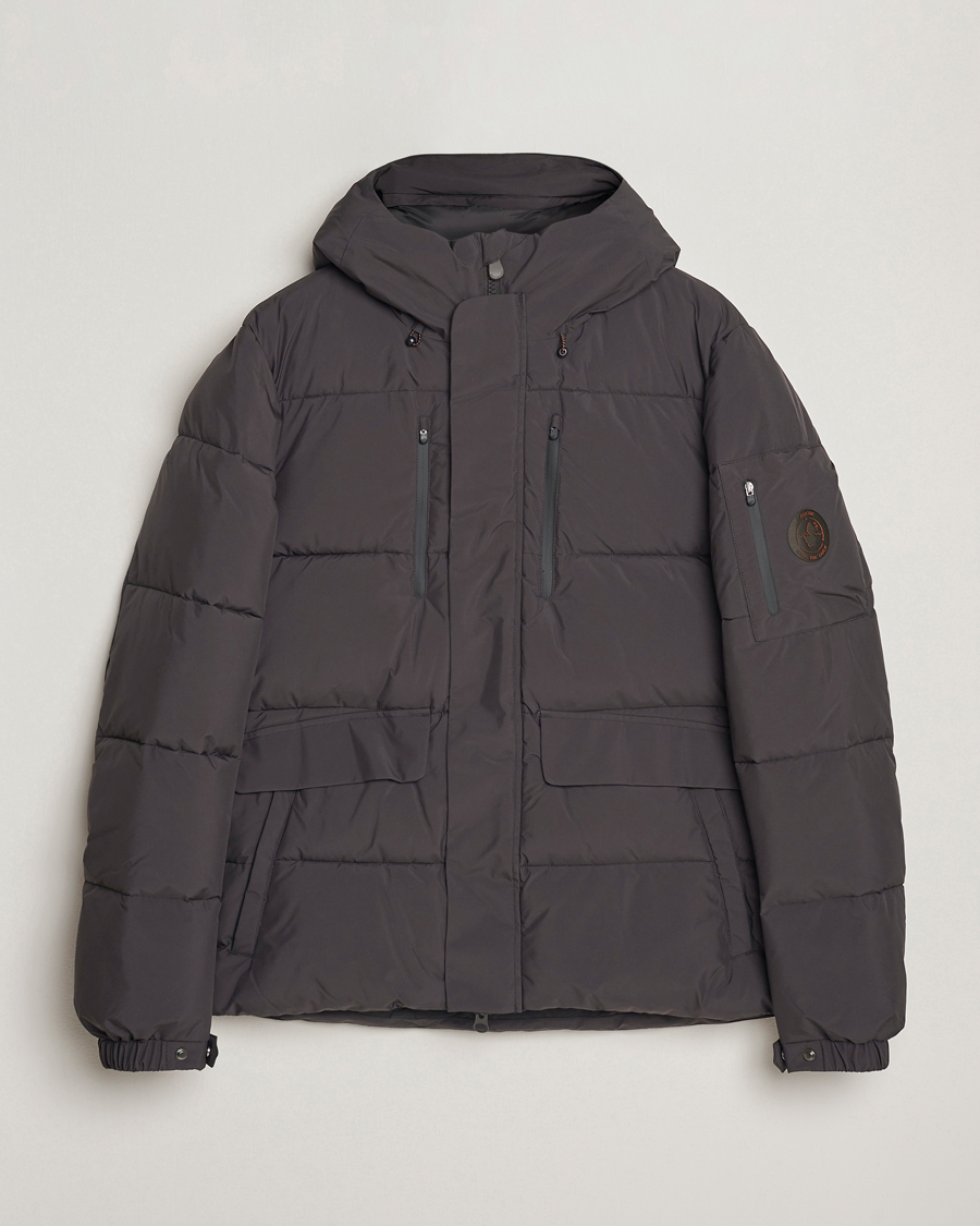 Heren | Jassen | Save The Duck | Alter Short Arctic Parka Brown Black