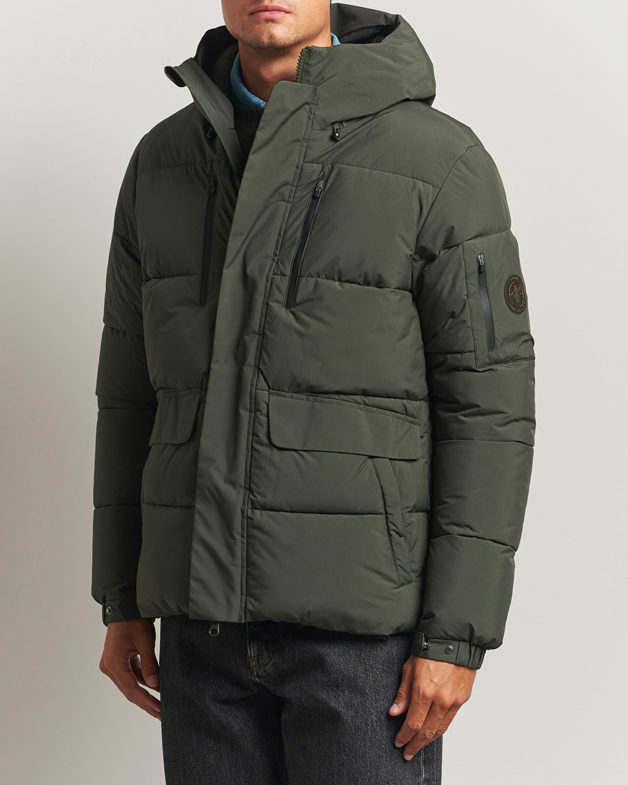 Heren | Jassen | Save The Duck | Alter Short Arctic Parka Land Green