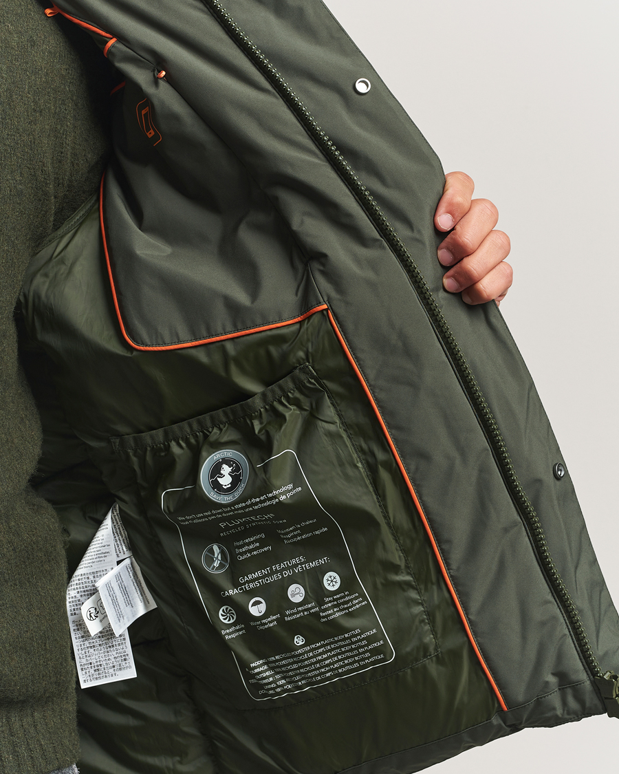 Heren | Jassen | Save The Duck | Alter Short Arctic Parka Land Green