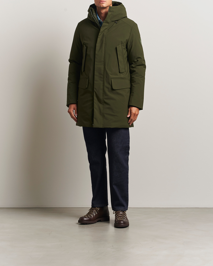 Heren | Jassen | Save The Duck | Wilson Arctic Parka Green Black