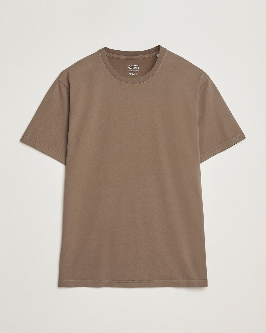 Heren | T-shirts | Colorful Standard | Classic Organic T-Shirt Cedar Brown