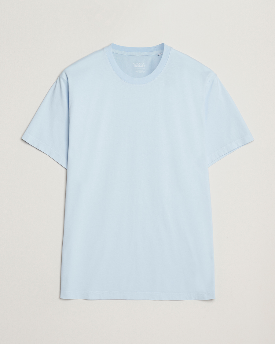 Heren | T-shirts | Colorful Standard | Classic Organic T-Shirt Polar Blue