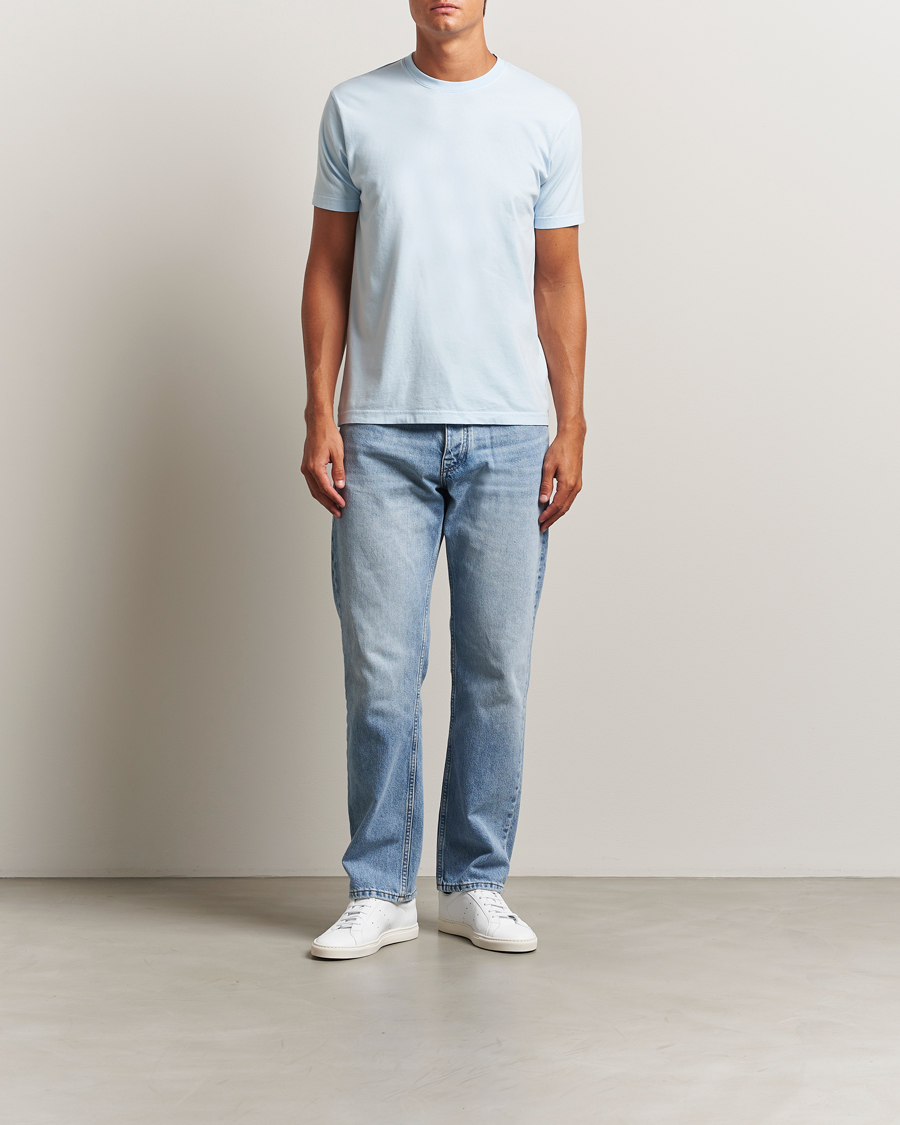 Heren | T-shirts | Colorful Standard | Classic Organic T-Shirt Polar Blue