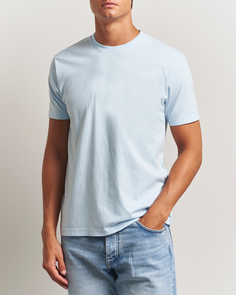 Heren | T-shirts | Colorful Standard | Classic Organic T-Shirt Polar Blue