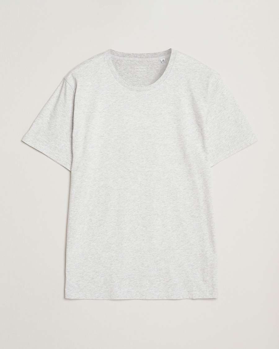 Heren | T-shirts | Colorful Standard | Classic Organic T-Shirt Snow Melange