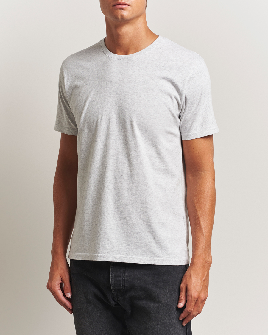Heren | T-shirts | Colorful Standard | Classic Organic T-Shirt Snow Melange