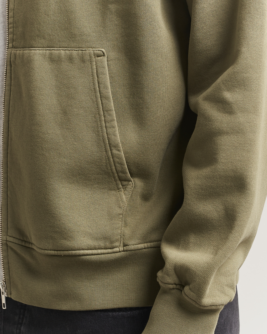 Heren | Truien | Colorful Standard | Classic Organic Full Zip Hoodie Dusty Olive