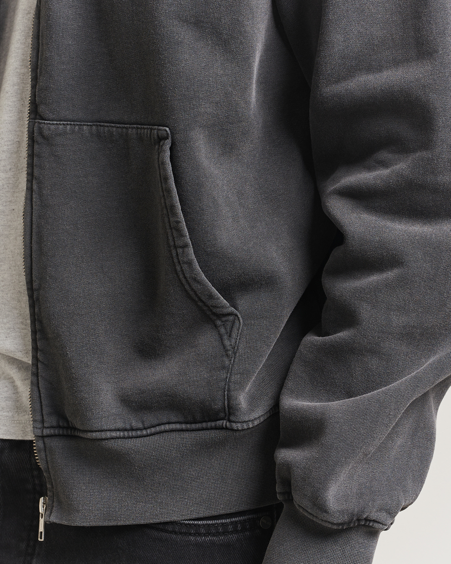 Heren | Truien | Colorful Standard | Classic Organic Full Zip Hoodie Faded Black