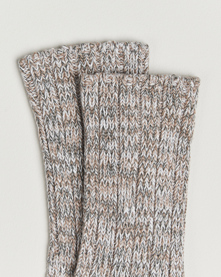 Heren | Ondergoed | Falke | Brooklyn Cotton Sock Silver