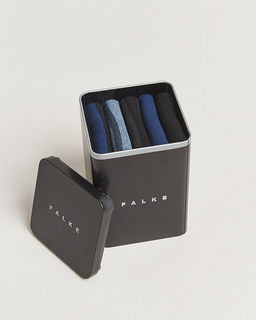 Heren | Ondergoed | Falke | Happy 5-Pack Cotton Socks Multi
