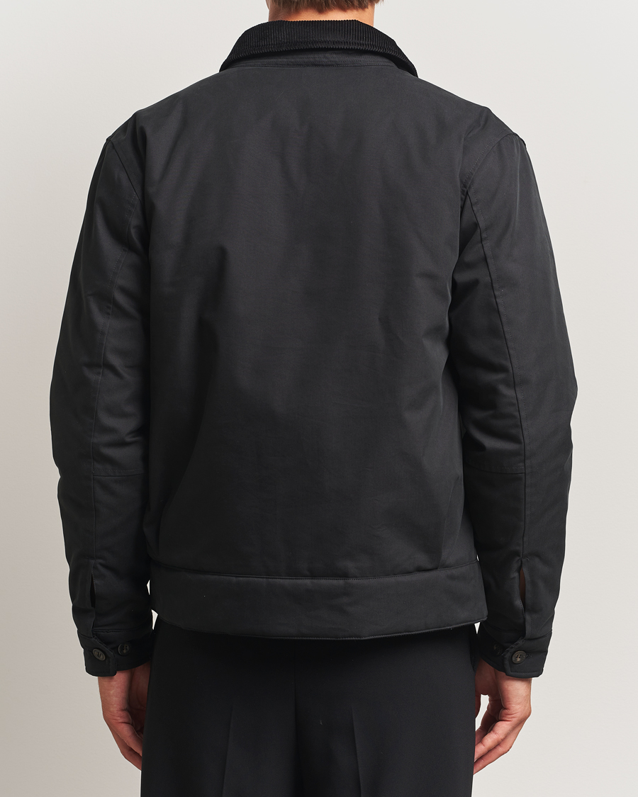 Heren | Jassen | Fred Perry | Cotton Light Padded Harrington Jacket Black
