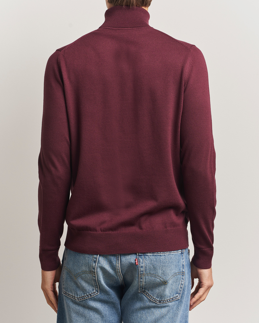 Heren | Truien | Fred Perry | Classic Rollnock Jumper Oxblood