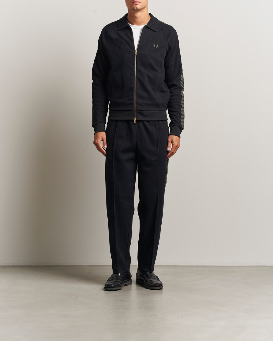 Heren | Broeken | Fred Perry | Tennis Track Pants Black