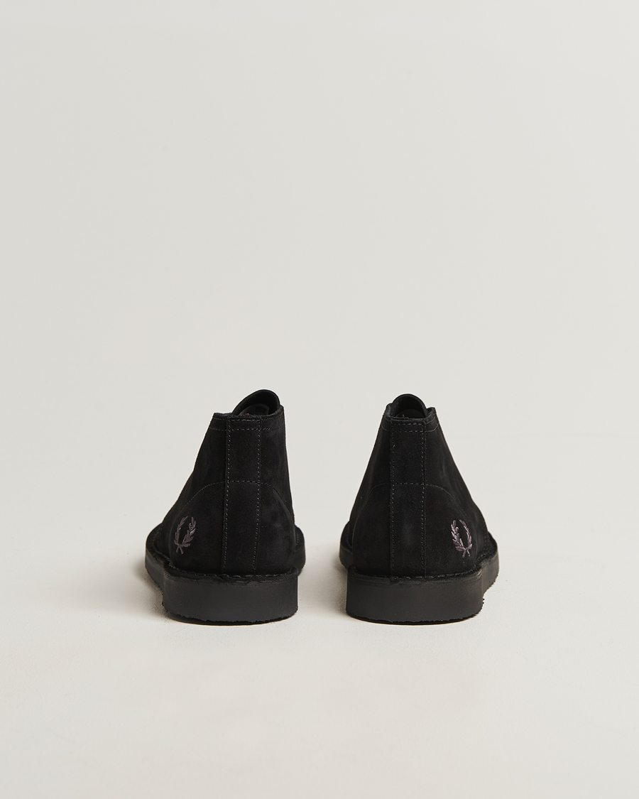 Heren | Laarzen | Fred Perry | Hawley Suede Chukka Boot Black