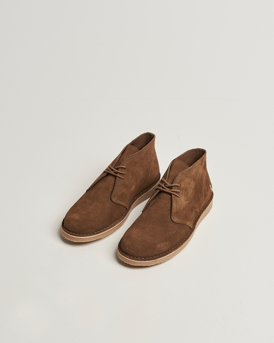 Heren | Laarzen | Fred Perry | Hawley Suede Chukka Boot Marsh Brown