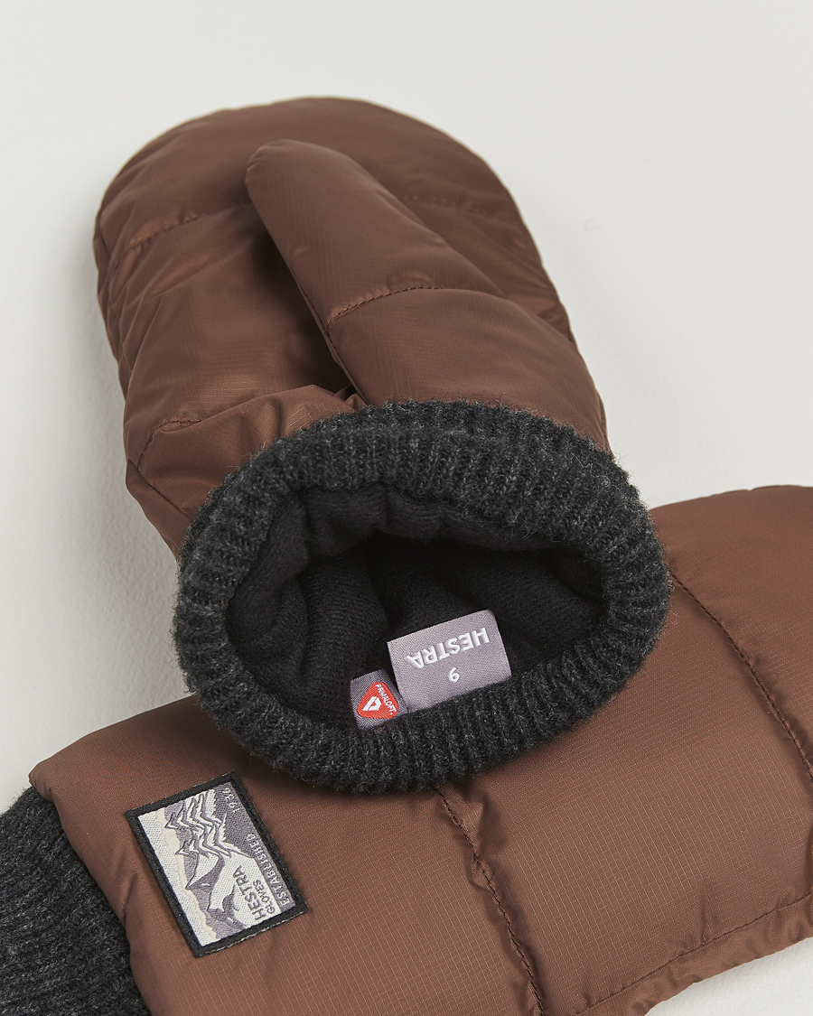 Heren | Handschoenen | Hestra | Otra Wind-/Waterproof Primaloft Glove Chocolate