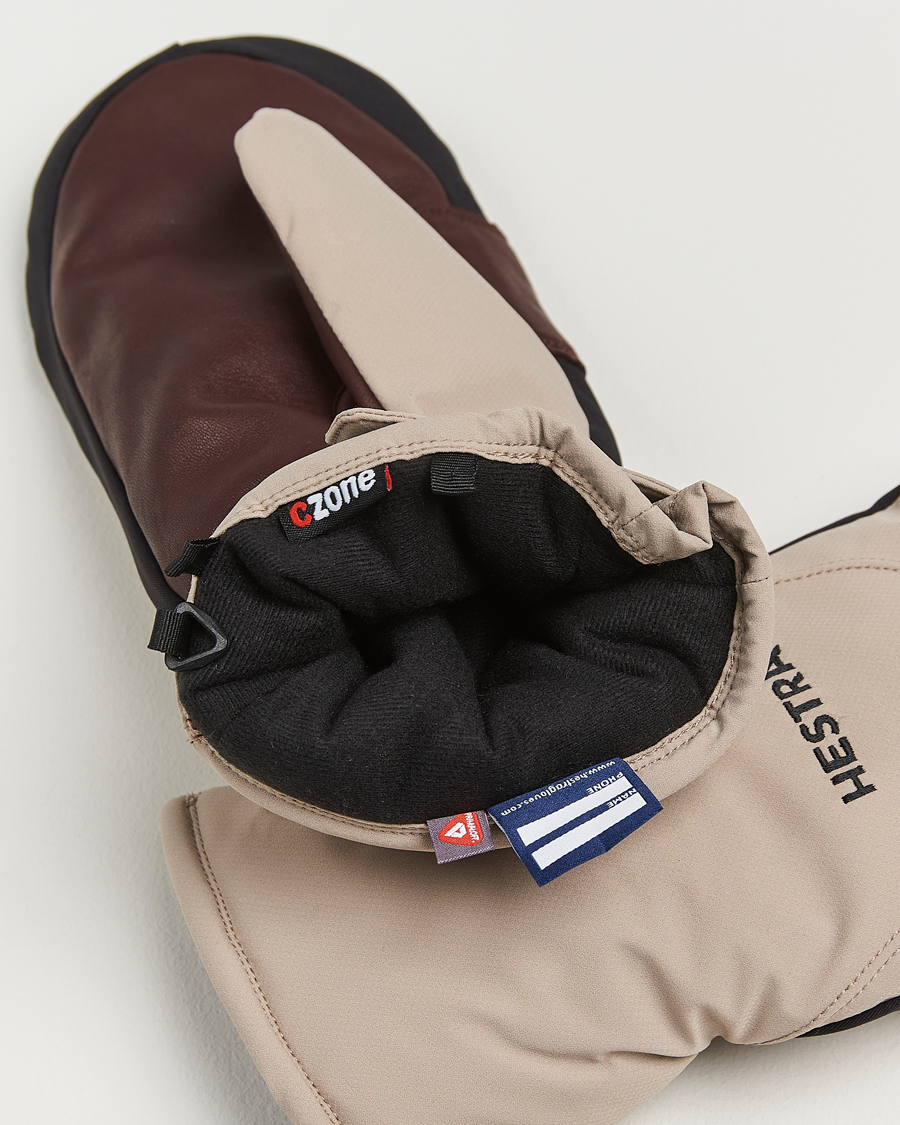 Heren | Handschoenen | Hestra | CZone Mellow Mitt Beige